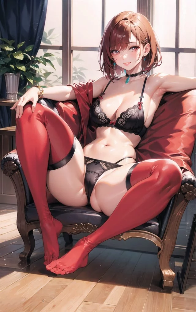 Red Thigh-Highs