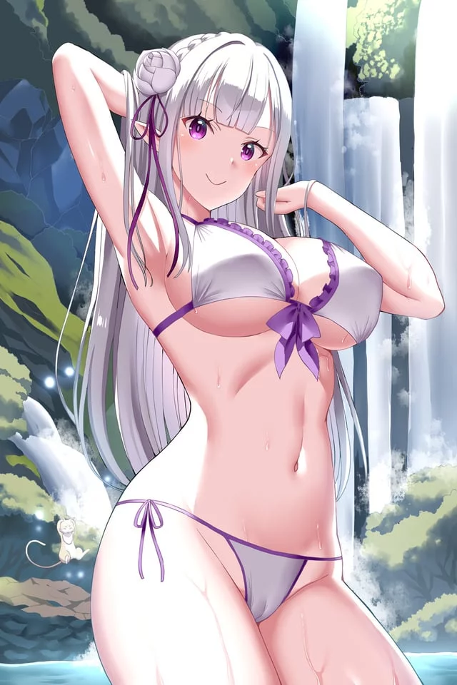 Emilia Bikini Beauty (Givuchoko) [RE:Zero]