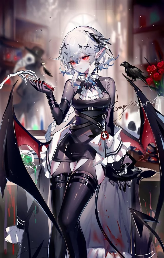 Vampire Girl [Artist's Original]