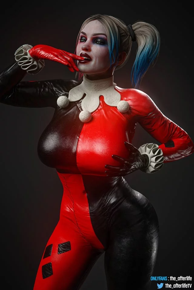 Harley Quinn Showing Off Her Classic Outfit (the_afterlife) [Harley Quinn]