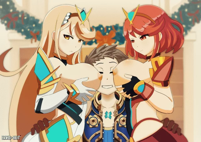 (Pyra and Mythra) are so fucking sexy. there should have been fuck in (Xenoblade Chronicles 2)