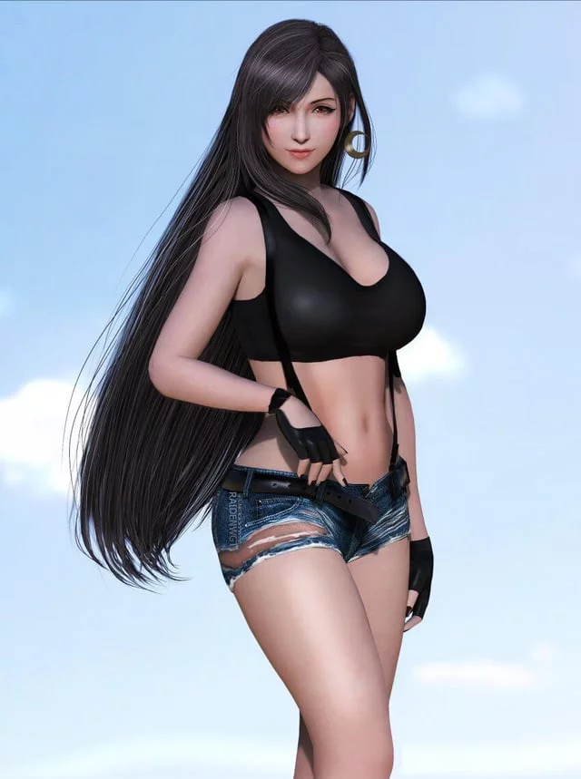 (Tifa Lockhart) is so damn sexy, I’d love to tear what little clothing she has right off and fuck her until I’m drained 🤤