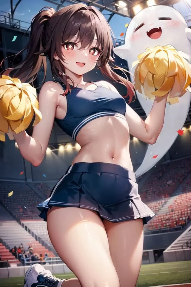 Cheerleader Hu Tao [Genshin Impact]