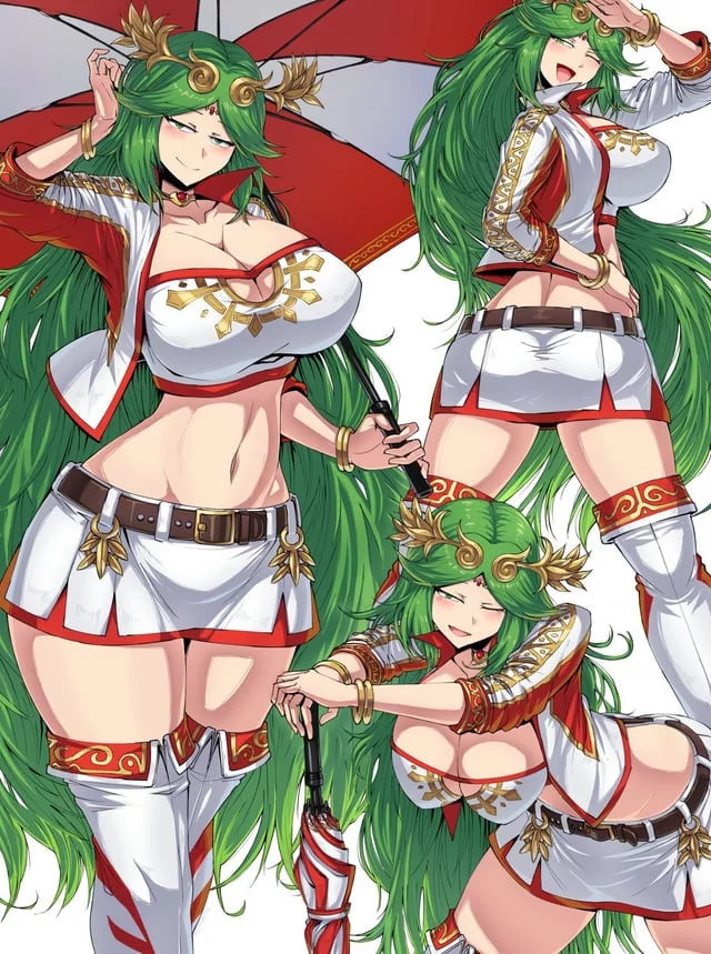 Race Queen Palutena (Shimure) [Kid Icarus]