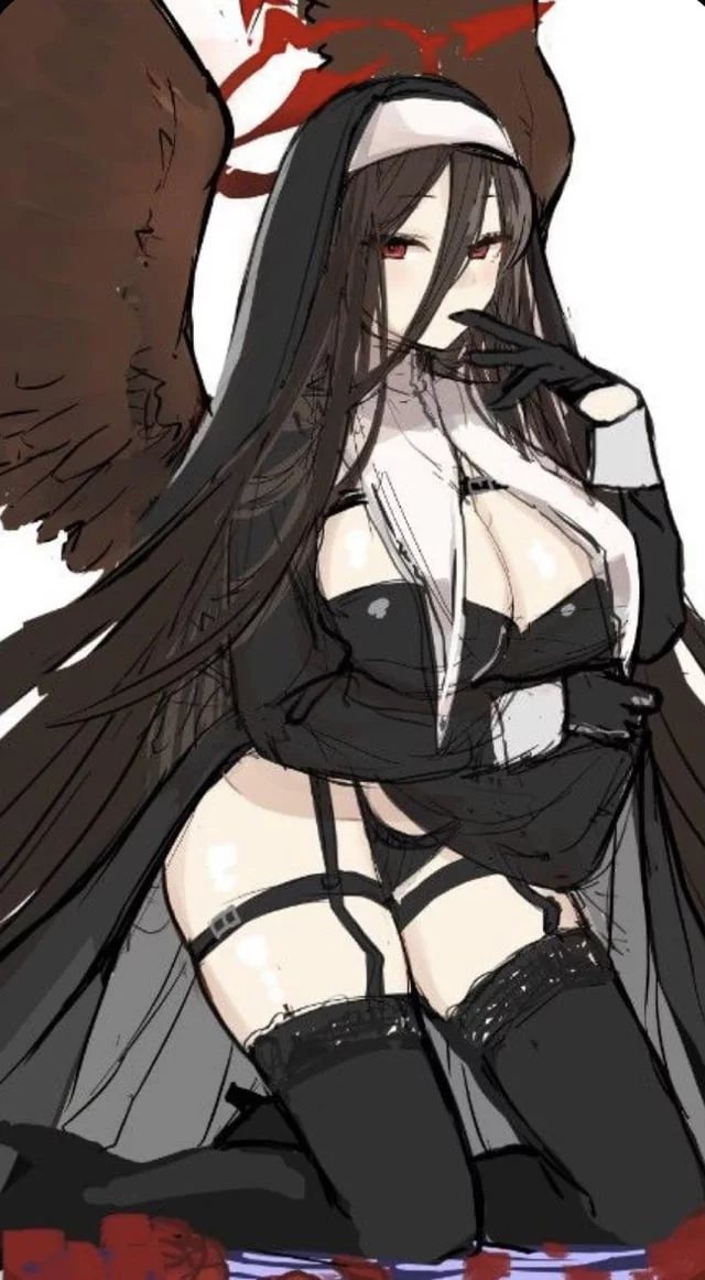 Hm come in my child~ (I want to be the sexy nun)