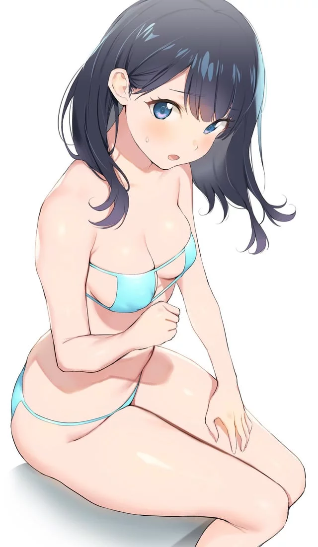 Rikka sporting her new bikini [SSSS.Gridman]