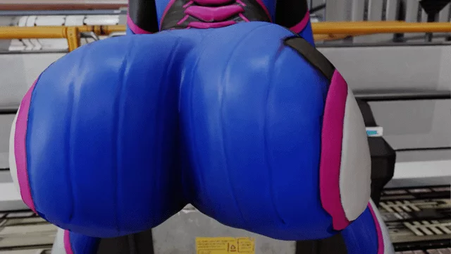 (D.va)’s ass is so bouncy juicy lol. Fapping to her today! ;D 🔥🥵💙🩷🤍