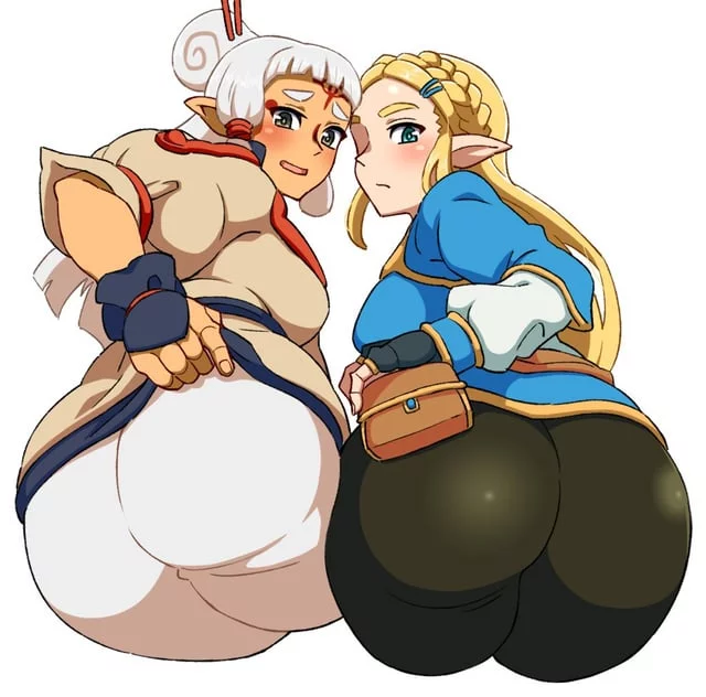 Paya and Zelda (マンタン)