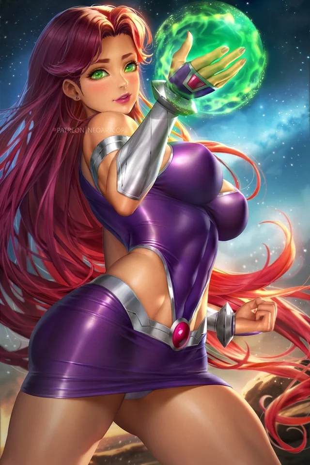 Starfire - intergalactic beauty (NeoArtCorE) [Teen Titans]