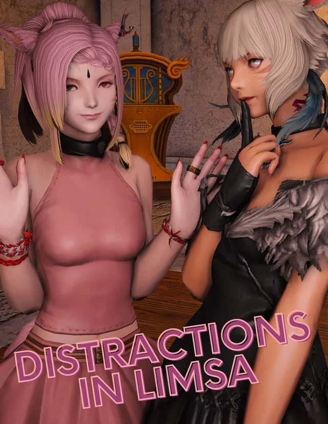 Distractions In Limsa [Final Fantasy XIV] (RhallahReed)