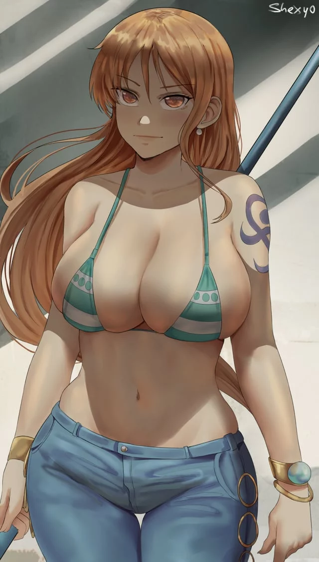 I'm so excited for (Nami).. please help me jerking of to her