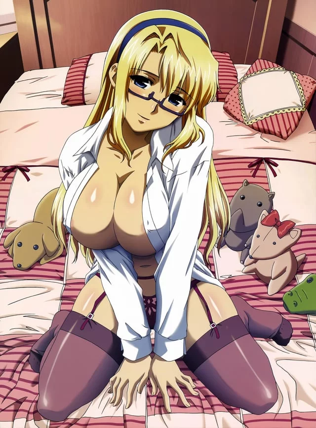 (Satellizer L. Bridget) being one of the most underrated anime blondes to date! - Exhibit A