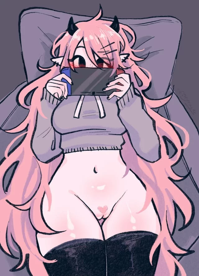 goals: 1) to gain titties, 2) to own a Switch, 3) to be your free-use gamer gf.... i've managed to accomplish two of these things (ﾟωﾟ；)