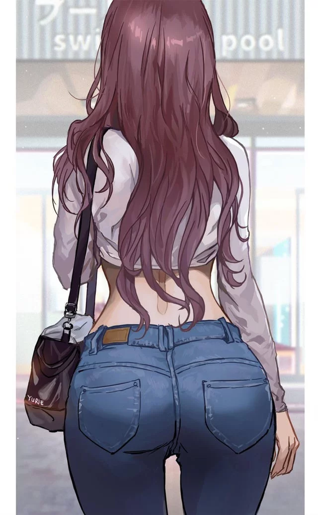 Anime Jeans Porn - Ass in jeans free hentai porno, xxx comics, rule34 nude art at HentaiLib.net