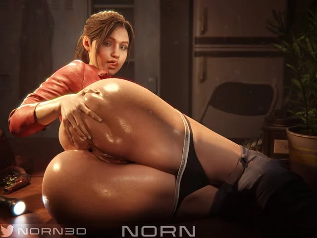 Claire Showing us her Assets (NORN3D) [Resident Evil]