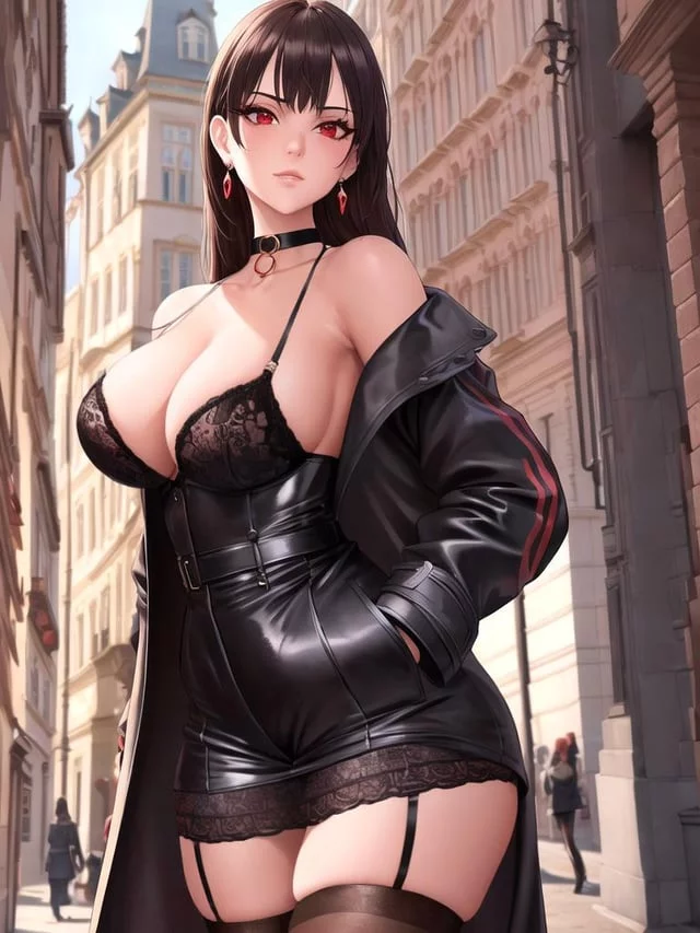 “Huh? Oh. Sorry, I don’t have any money on me at the moment… But if you’ll follow me I can give something else fun~” - (Would love to encounter a homeless and show them a good time in a back alleyway~)
