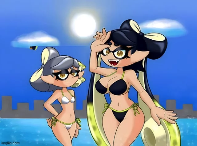 Callie and marie, awaiting for either someone to roleplay or a nude edit (tactical bacon) [splatoon]