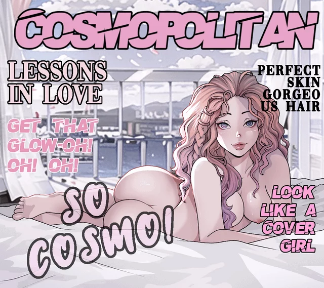 Adult zoe from the league of legends on the cover of cosmo magazine