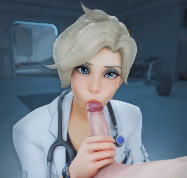 Dr Ziegler Mercy without her glasses (rwt4184)