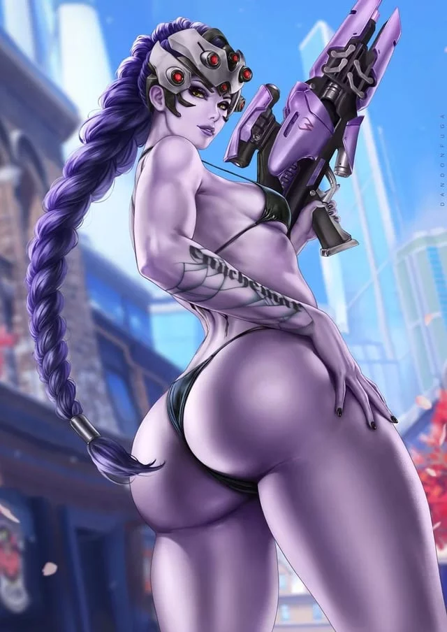 (Widowmaker) is about to be covered in cum!