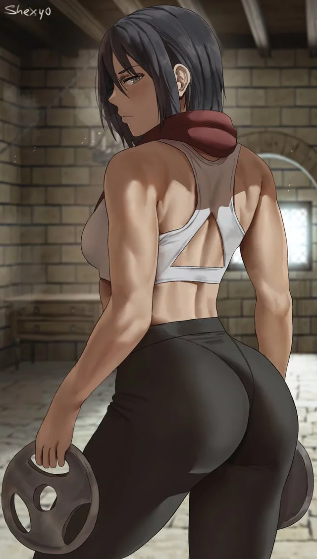 Would any of yous fuck (Mikasa) in a gym if given the chance?