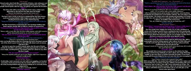 Luka Learns Now To Fuck With Fairies [Small Dom Big Sub] [Monster Girls] [Group Sex]
