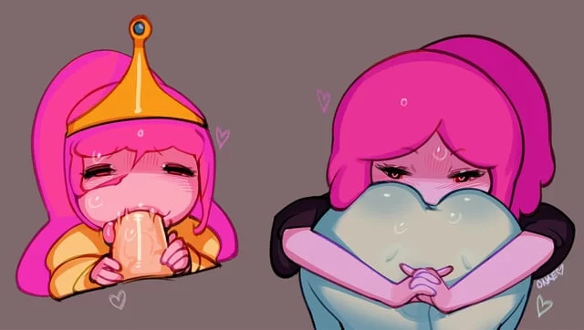 Princess Bubblegum eating good to tonight (onaefruit) [Adventure Time]