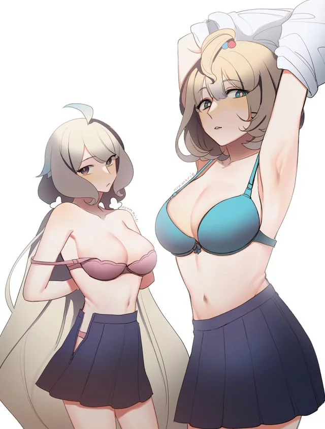 *why is my sister tits so big!* (I want to me the one on the left)