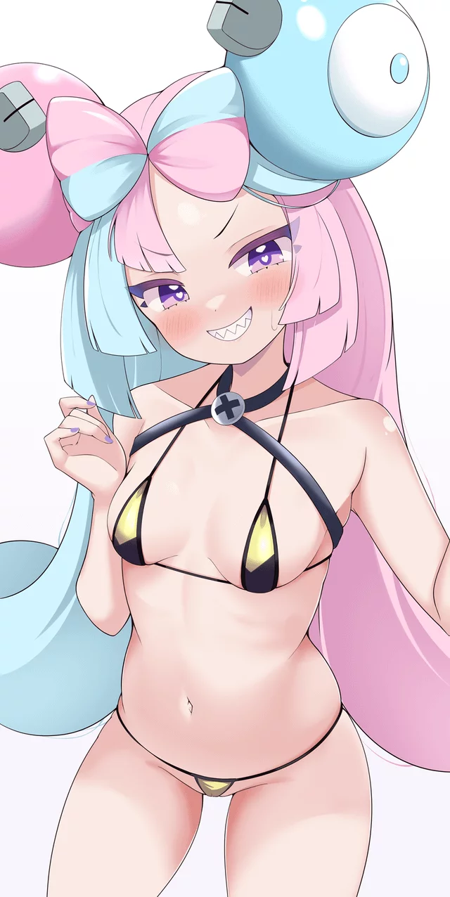 Another day thanking the god for creating flat chested girls and micro bikinis they just go so well together and (iono) proves my point. Just makes me want to rip it of her and give her the hardest pounding ever