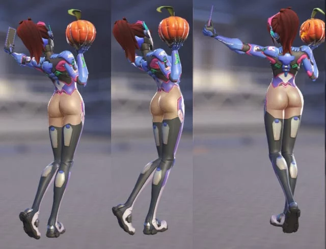 I undressed D.va. So this is how her official look would be.
