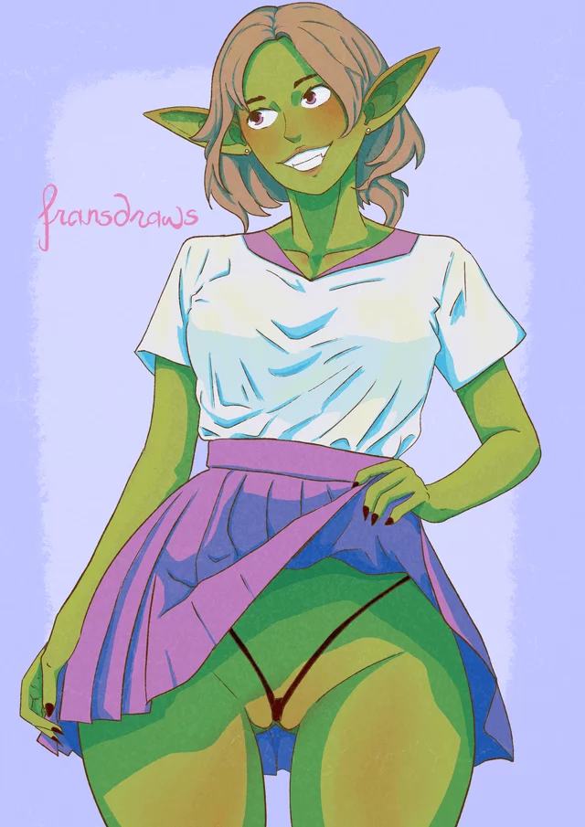 thick goblin thighs by: me
