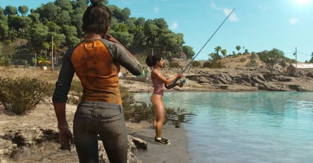Dani spots a local half naked hottie fishing and decides to find out if she is into clam licking. Dani Rojas (Rastifan) [Far Cry 6]