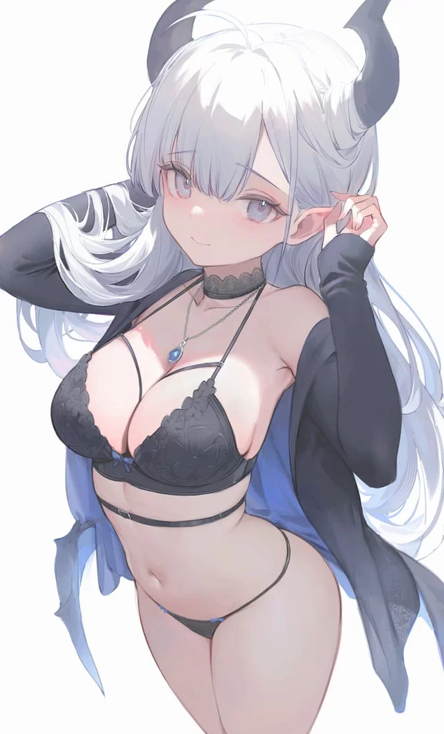 Silver-Haired Oni [Artist's Original]