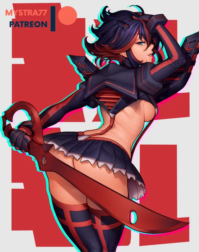 Ryuko still has one of the sexiest bodies in anime to this day