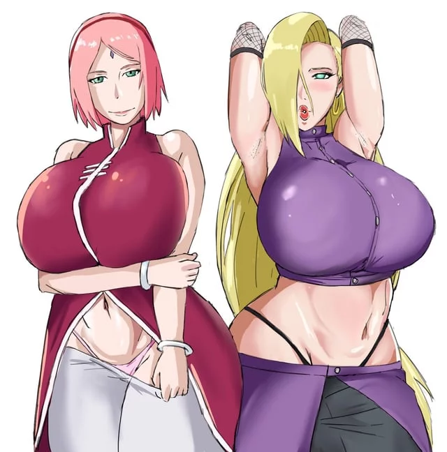 (Ino) and (sakura) are the best whores of konoha and i need someone to either watch me use them or join in on the fun.