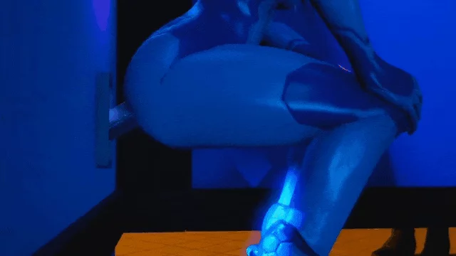 Fucking (Samus) through a glory hole while her Thick Juicy body jiggles is so freaking HOT 🔥