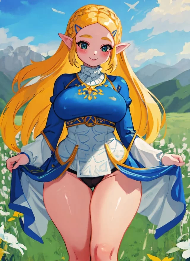 After being trapped in Hyrule Castle for so long, Zelda decides to go on her own adventure! Unfortunately she has no combat skills... How will she protect herself from monsters?~
