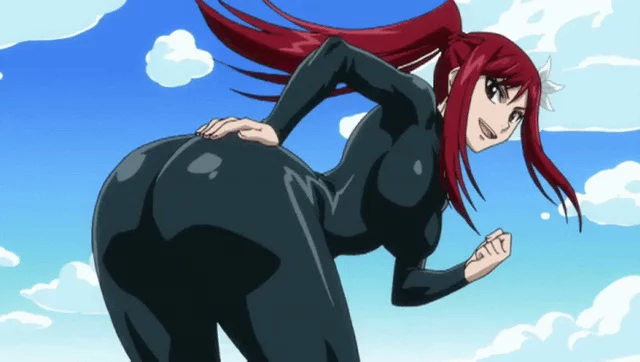 I've never watched Fairy Tail but (Erza) got my attention 👀! My throbbing cock is craving for her ass... It's time to pump and goon my brains out for hours 🤤