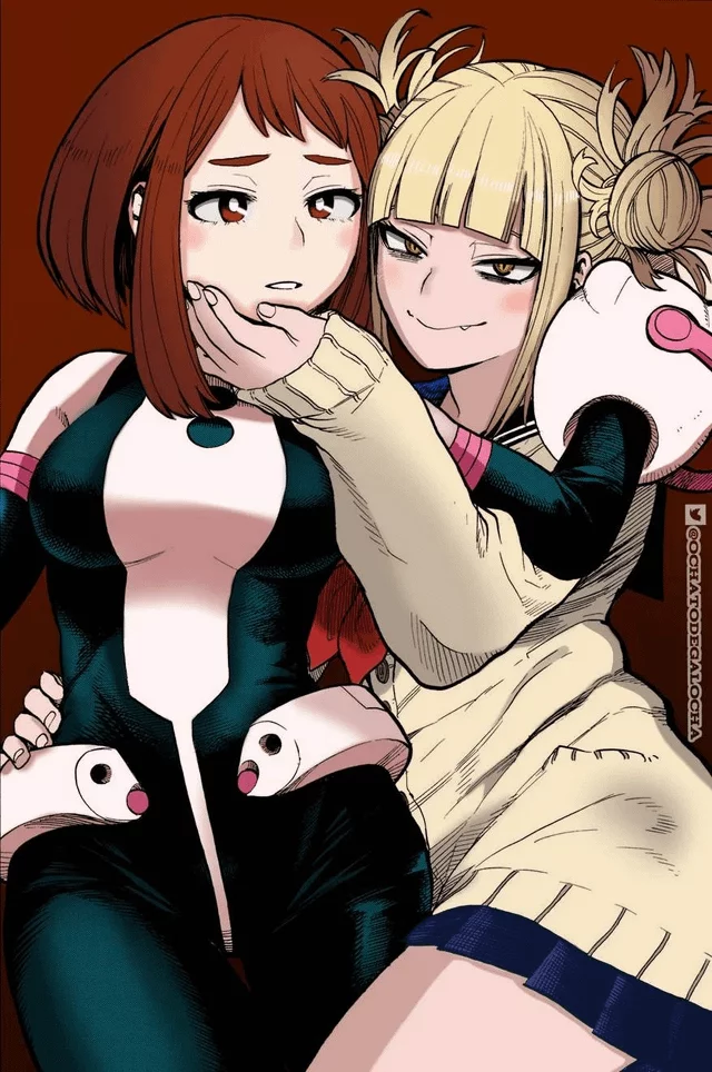 Obsessing for (Ochaco) and (Himiko Toga) today