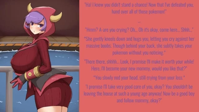 Team Magma Mommy (Pt1? I might make this a series Idk) [Pokemon] [Mommy Kink] [Comfort] [Cuddling] [Stealing behind your back]