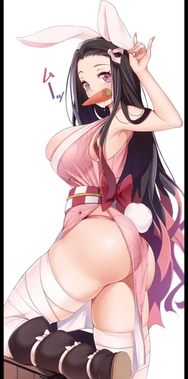 (Nezuko) has such a nice ass. Would love to feel it