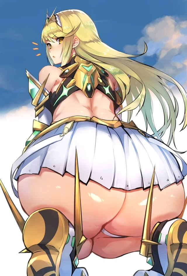 Mythra invites you to use her ass as you please