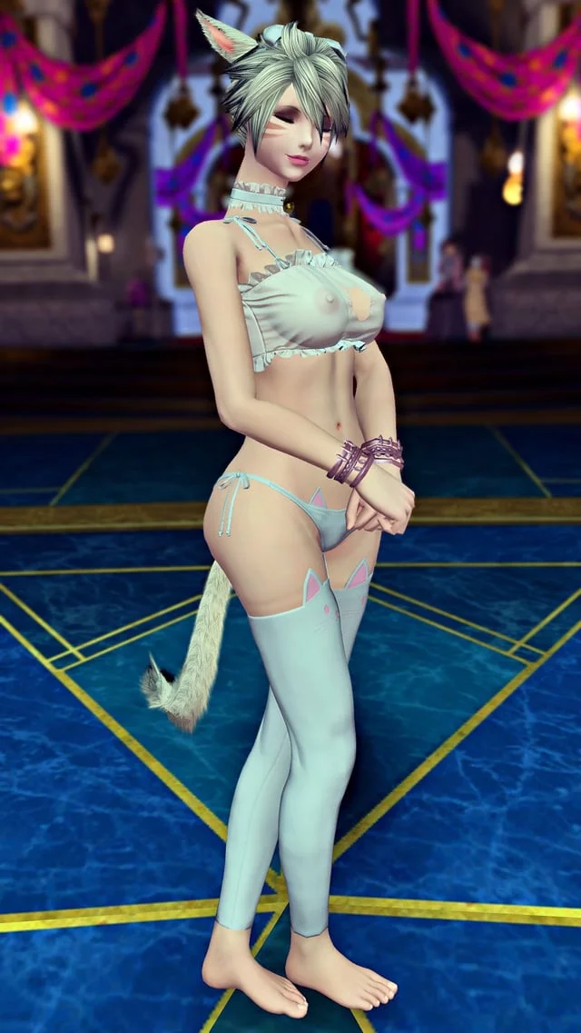 The final for the lingerie pinups! - Miss Lexi (Nexoh3D) [Final Fantasy XIV]