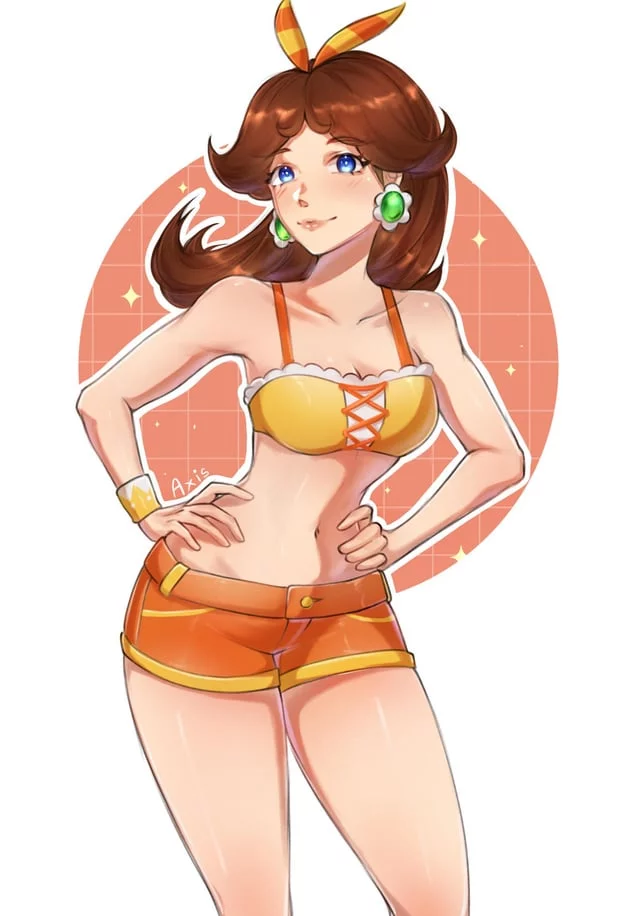 [OC] Summer Daisy fanart!
