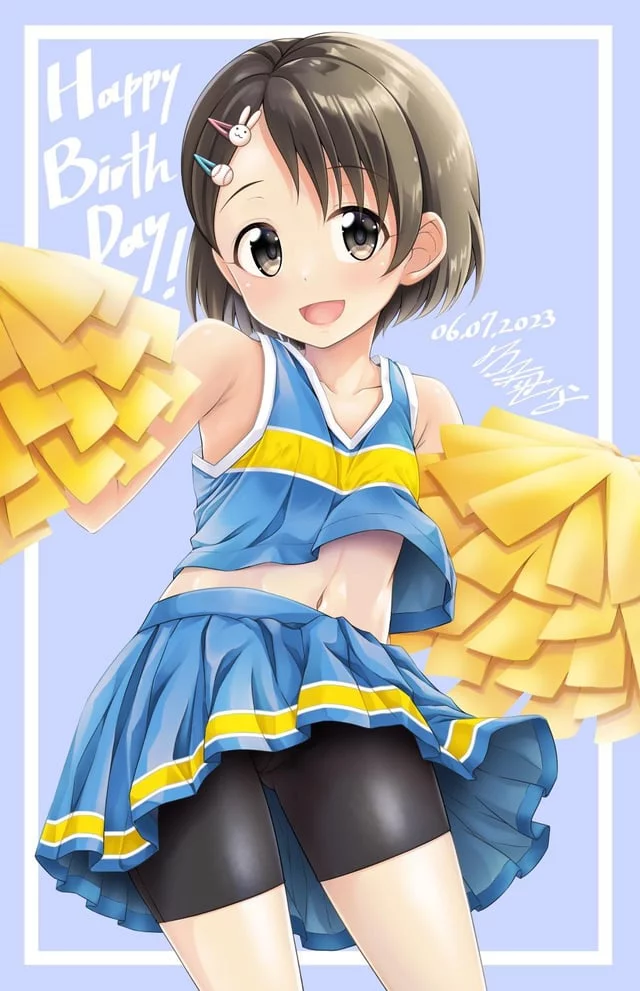 Happy Birthday to Cheerleader Chie [Idolmaster]
