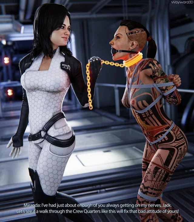 Miranda & Jack, (Wayward) [Mass Effect] free hentai porno, xxx comics,  rule34 nude art at HentaiLib.net