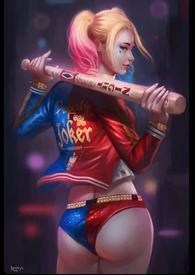 Anyone want to get off to some sexy villain sluts like (Harley Quinn)