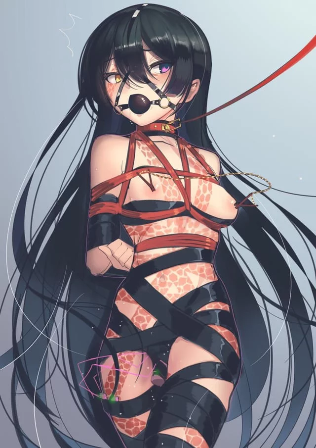 Mochizuki Chiyome is all tied up