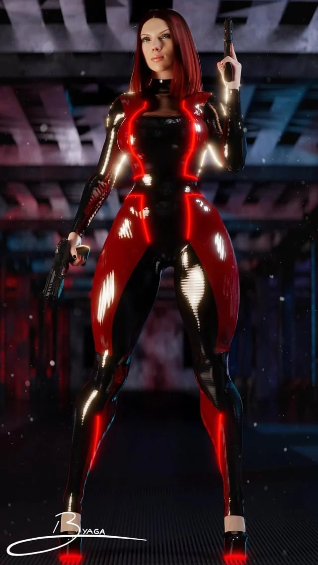 New Black Widow Suit (BabaYaga0F) [Marvel]
