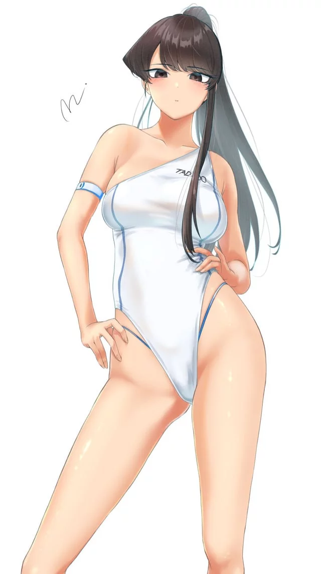 Komi-San In Her Swimsuit (Komi Can't Communicate)